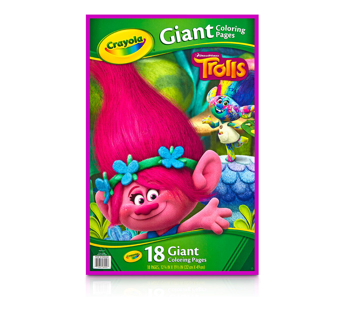 Giant Coloring Pages Trolls Crayola