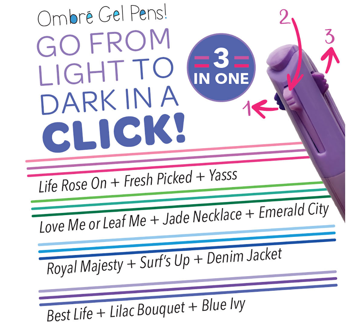 washable gel pens