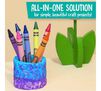 Crayola Craft Texture Pots Craft Kits are an all in one solution for simple, beautiful craft projects