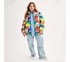 Adult wearing Crayola X Kohl's Adult Full Zip High Pile Fleece Jacket.