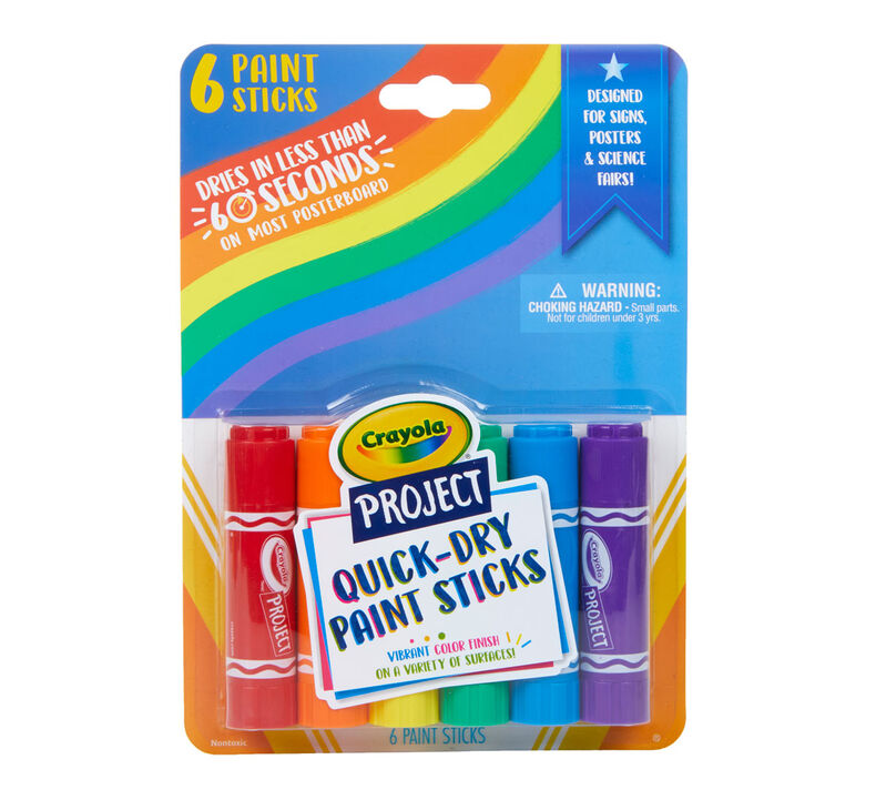 Paint Sticks, 6 Count