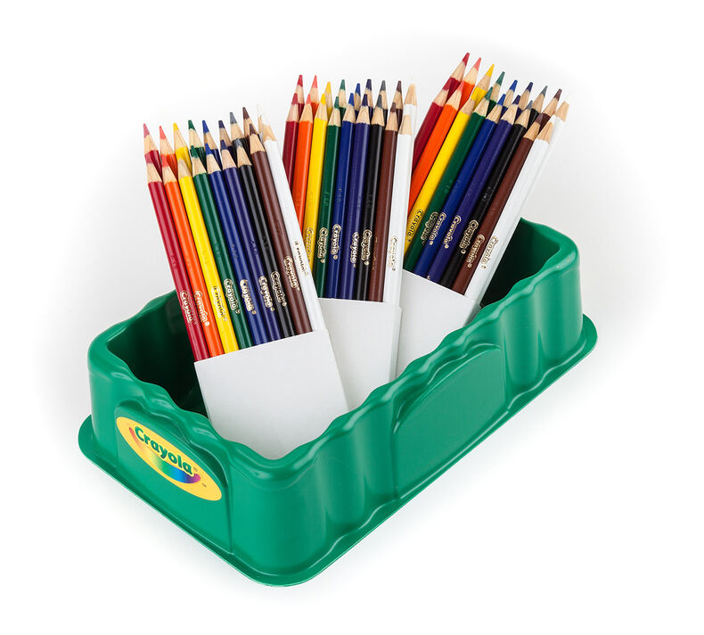 Bulk Colored Pencils, Stackable Tray, 54 Count, Crayola.com