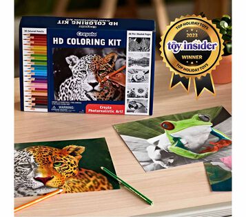 Kit Creative Child Pixel Art Tiger