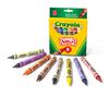 Crayola Jumbo Crayons, 8 count packaging and contents