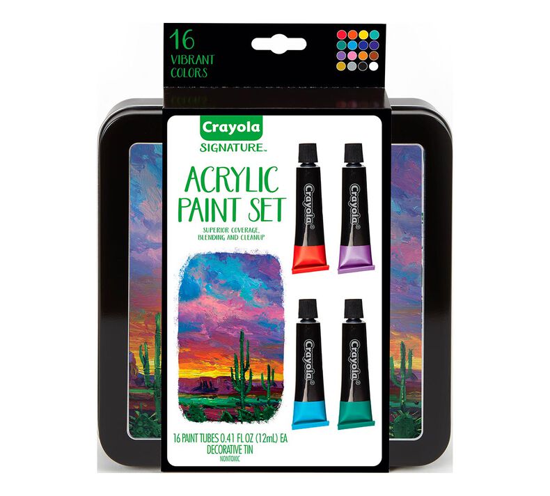 Featured image of post Acrylic Paint Set For Beginners / Acrylic paint sets with brushes: