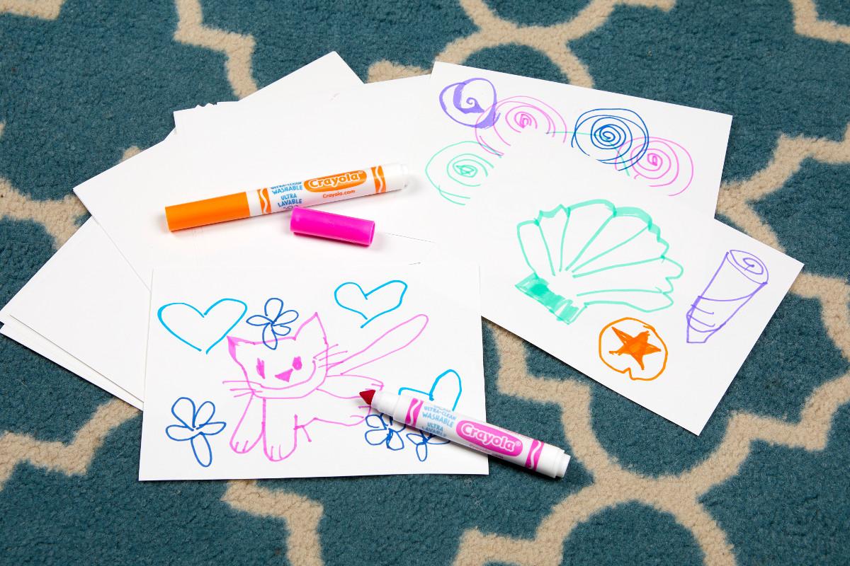 UltraClean Washable Markers, Broad Line, 8 Count Crayola