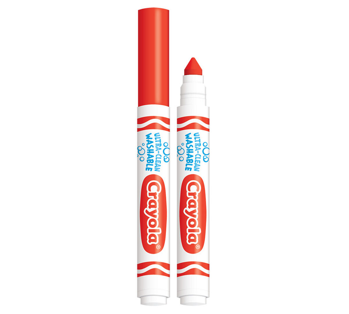 Download Ultra-Clean Washable Markers, Broad Line, 8 Ct. - Crayola