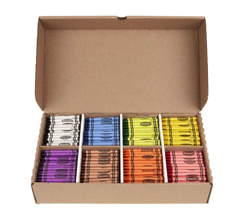 Crayola Jumbo Crayons Classpack, 200 Count, Toddler Crayons, Bulk School  Supplies For Teachers, 8 Colors