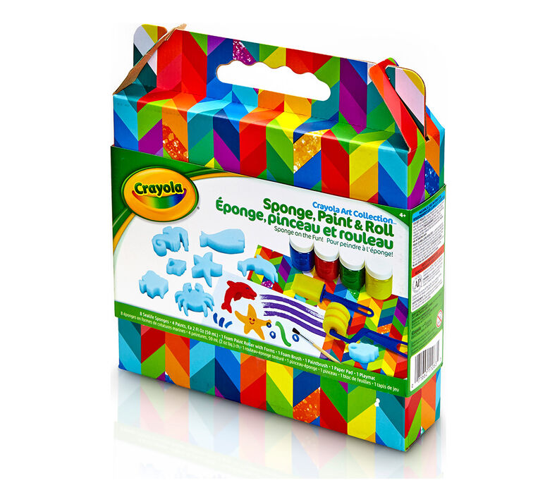 Sponge, Paint & Roll