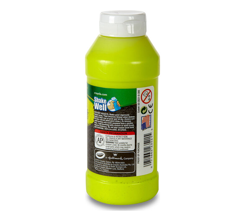 12 ct. Washable Sidewalk Neon Paint