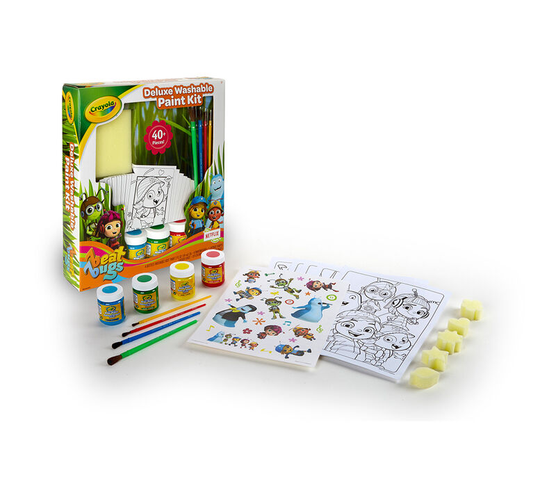 Download Washable Paint Set with Stickers, Beat Bugs | Crayola.com | Crayola