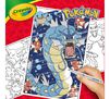 Imagination Art Set, Pokemon, 115 pieces. Seaside Gyrados coloring page.