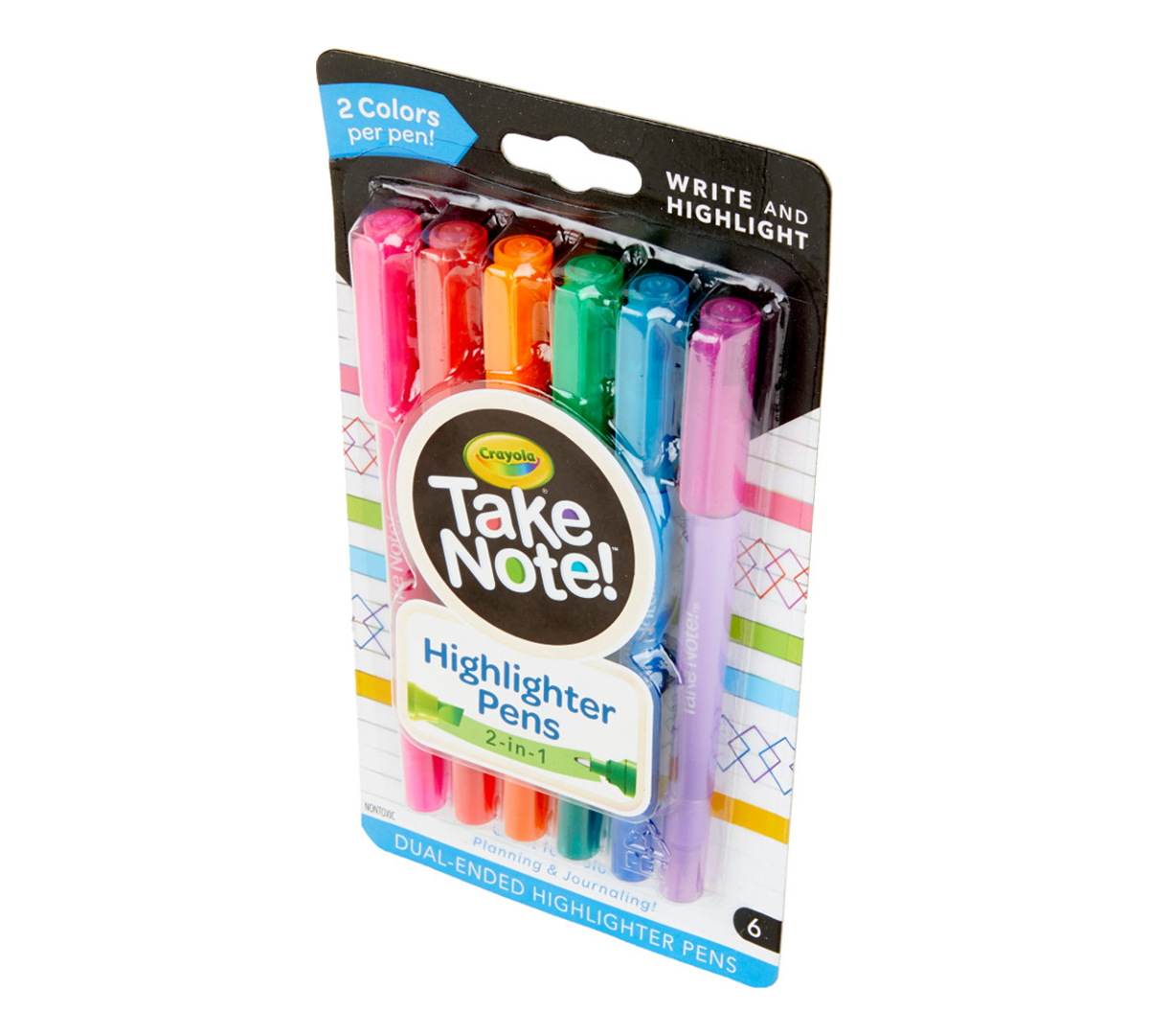 Highlighter Pens Slimline 4 Bright Colours 1-3mm Tip✔Non Toxic✔Office✔School 