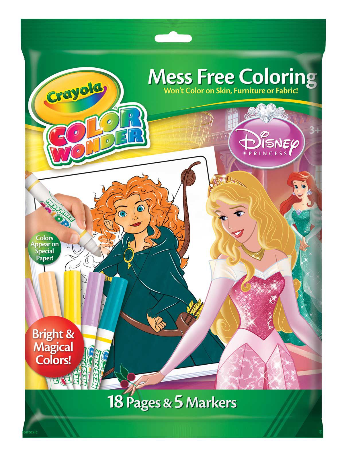 Color Wonder Coloring Pad & Markers - Disney Princess - Crayola