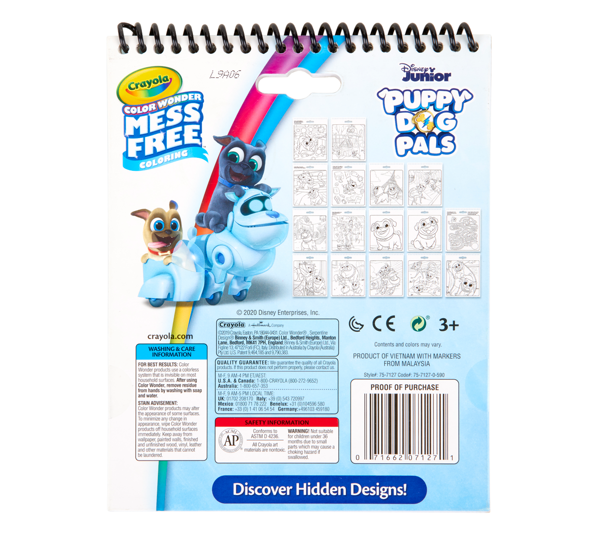 Puppy Dog Pals Color Wonder Travel Activity Crayola Com Crayola puppy dog pals color wonder travel activity crayola com crayola