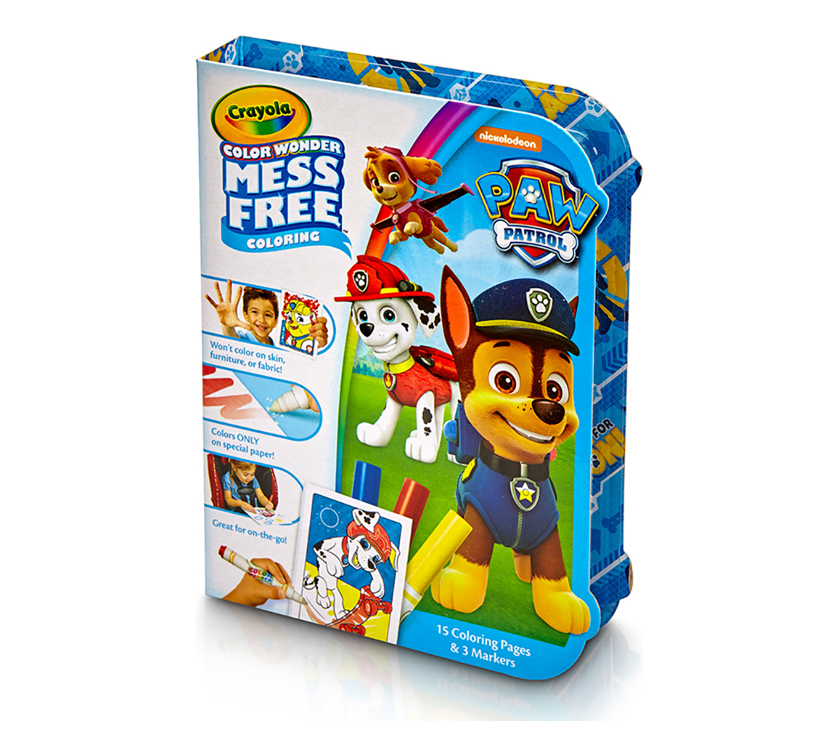 Color Wonder Mess Free On The Go Paw Patrol Crayola