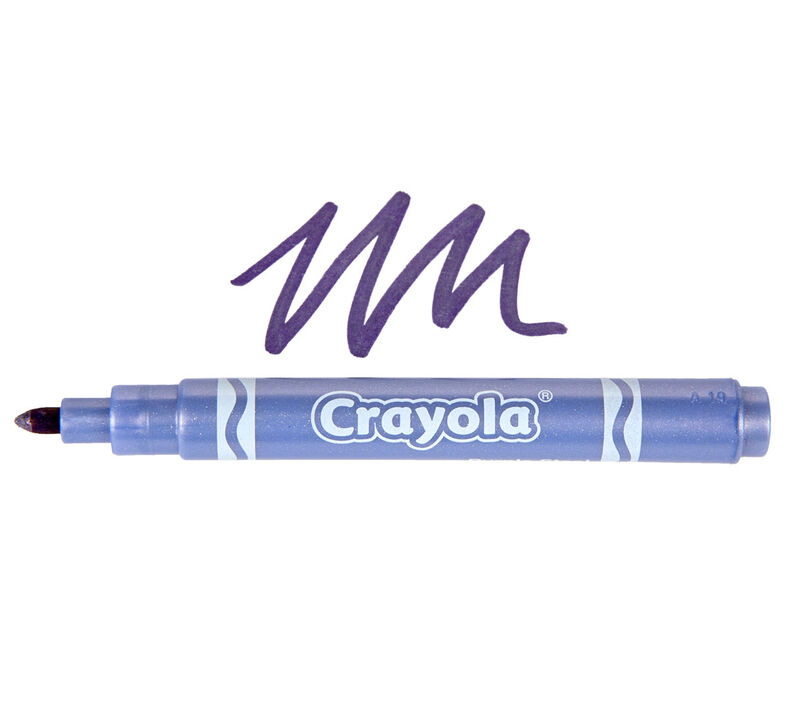 purple crayola crayon