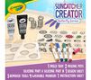 Suncatcher Creator Butterfly Garden. 1 mold tray, 2 mixing pots, silicone part a, silicone part b, 1 design sheet, 3 remover tools, 4 washable markes, 1 instruction sheet