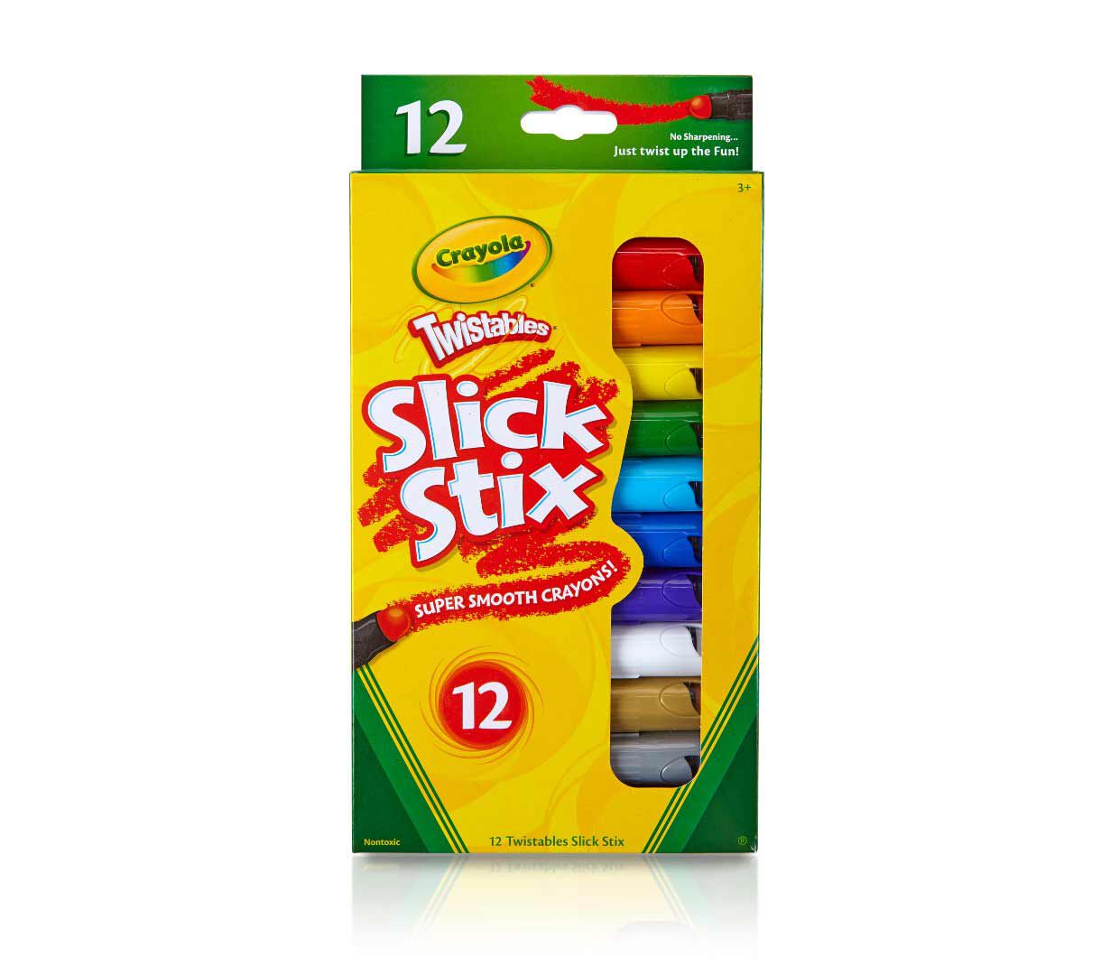 Crayola Twistables Slick Stix Crayons Select 5 OR 12 Pieces Super Smooth!