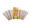 Colors of the World Skin Tone Colored Pencils, 24 Count Front View of Box and Pencils Out of Box