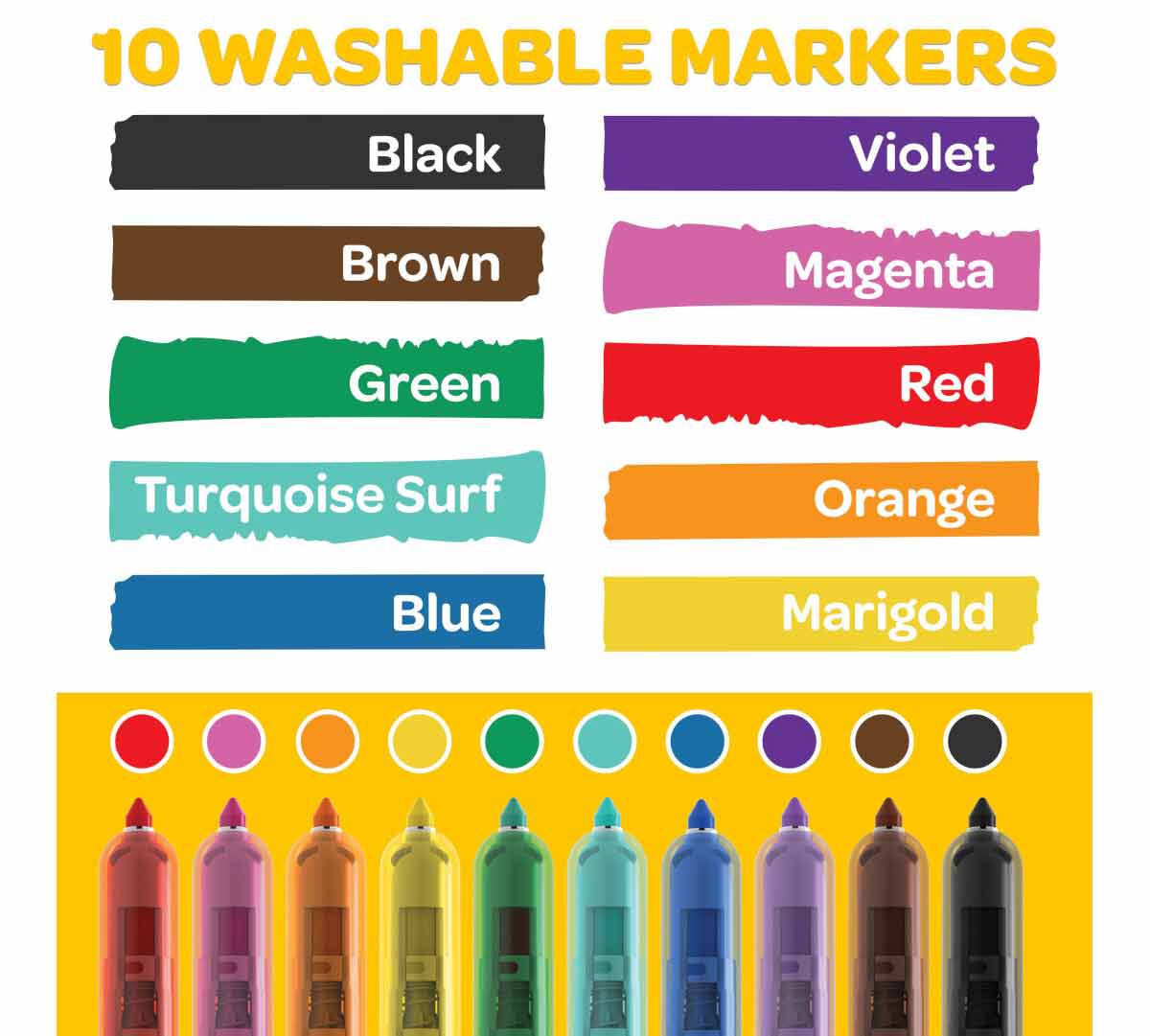 Crayola Clicks Retractable Markers | Crayola.com | Crayola