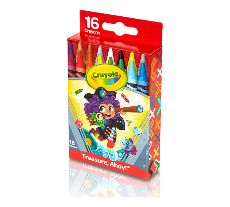Pirate Crayons, 16 Count
