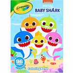 Baby Shark Coloring Book & Sticker Sheet, 96 Pages