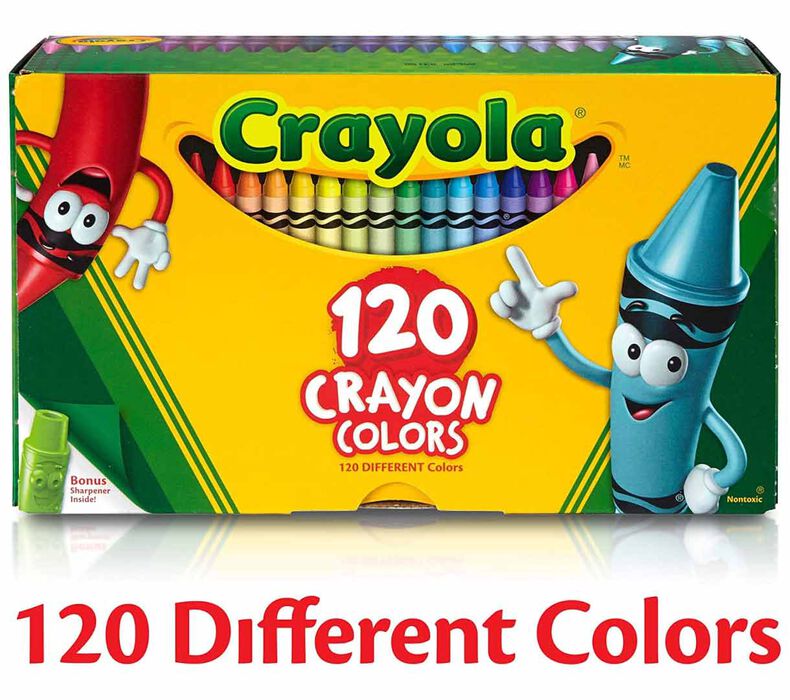 a new box of crayons, it's been a looooong time since I had…