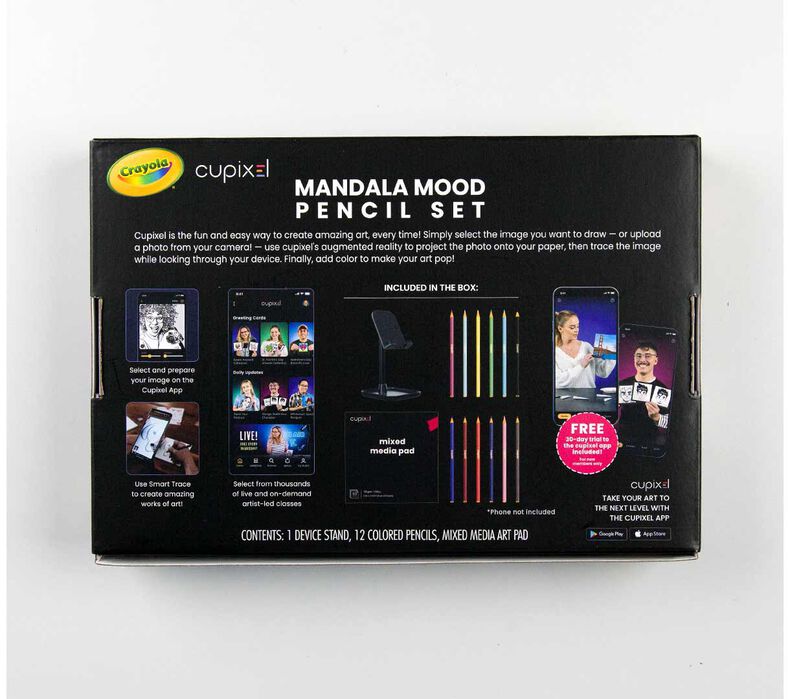 Crayola X Cupixel Mandala Mood Art Set