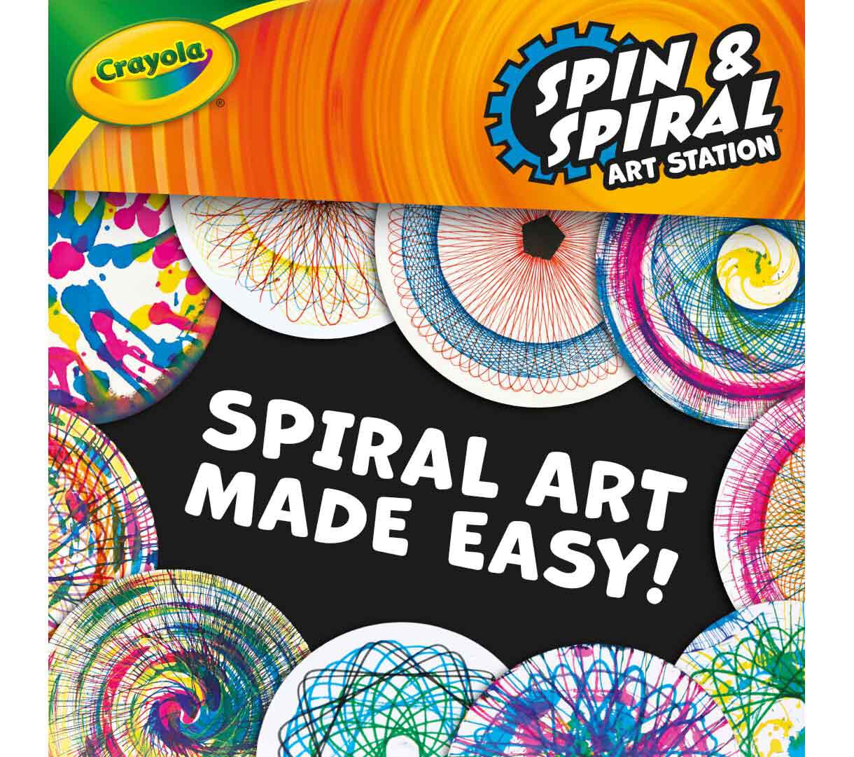 Crayola Spin & Spiral Tie Dye Art Kit for Kids | Crayola