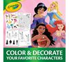 Crayola - Princesas Disney - Libro para colorear y pegatinas, Crayola  Actividades