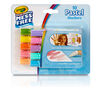 Color Wonder Mess Free Mini Markers, 10 Count, Pastel Front View