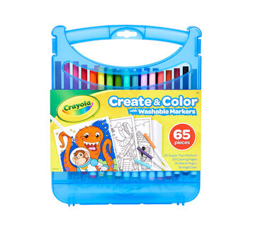 Create and Color With Super Tips Washable Markers