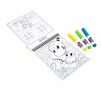Dinosaur Color and Erase Reusable Activity Pad with Markers contents