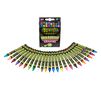 24ct Bold and Bright Construction Paper Crayons packaging and contents.