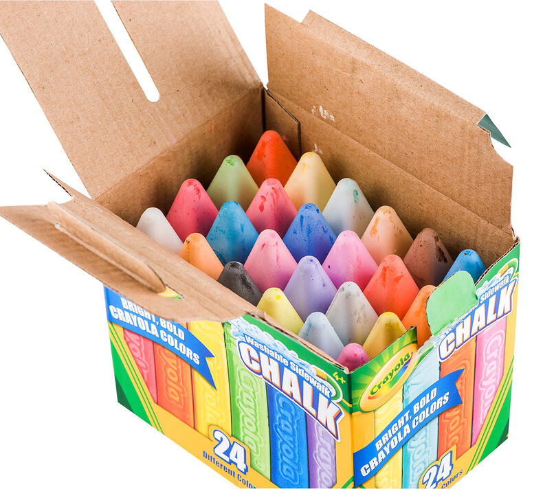 Download Crayola Sidewalk Chalk, 24 Count | Crayola