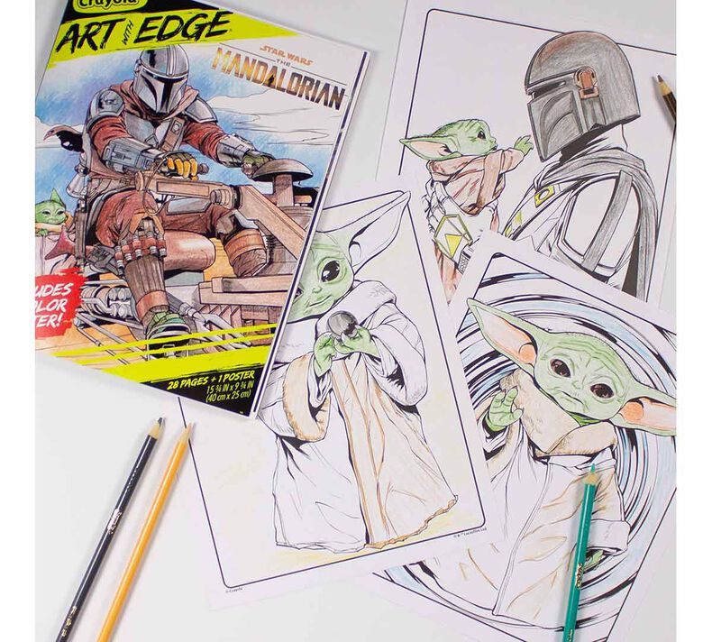 Art with Edge The Mandalorian Coloring Book