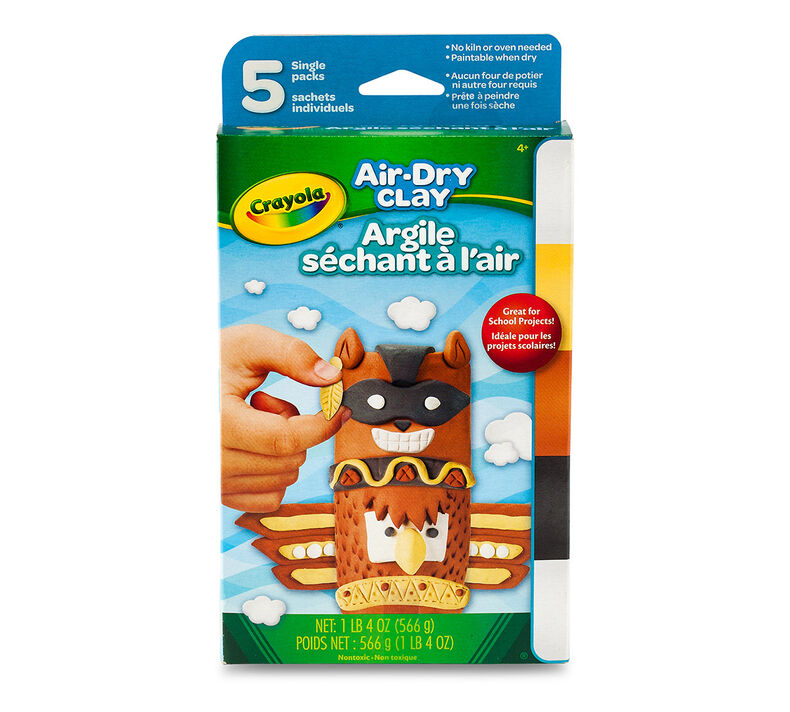 Air Dry Clay Variety Pack, 5 Count