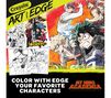 Art with Edge My Hero Academia Coloring Book. Color with edge. Your favorite characters from My hero academia