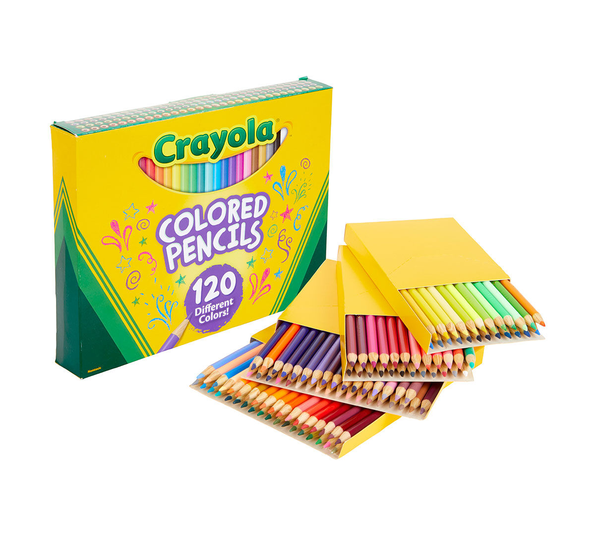 Gift 50 Count Assorted Colors Crayola Colored Pencils 