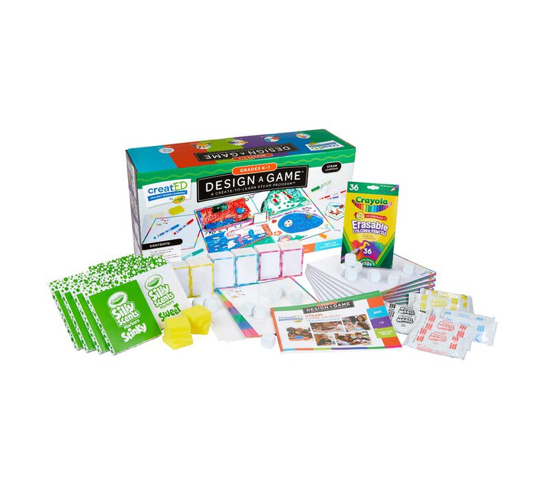 creatED® STEAM Design-a-Game for Classrooms for Grades K-1
