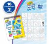 Crayola Color Wonder Bundle, Mess Free Coloring Pads & Markers, 3 Pack. Blues Clues 16 coloring pages and 3 markers. 