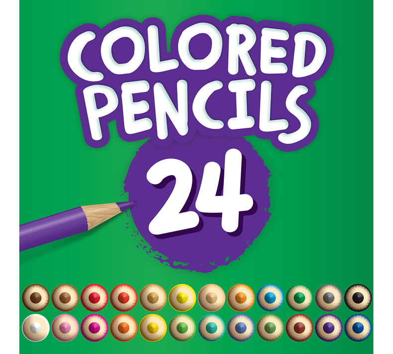 216 Crayola Colored Coloured Pencils (9 Packs Of 24) Pencil Crayons &  Sharpeners