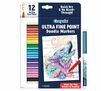 Doodle and Draw Ultra Fine Point Doodle Marker, 12 count front view.