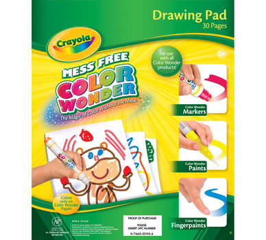 Color Wonder Refill Drawing Pad - Crayola