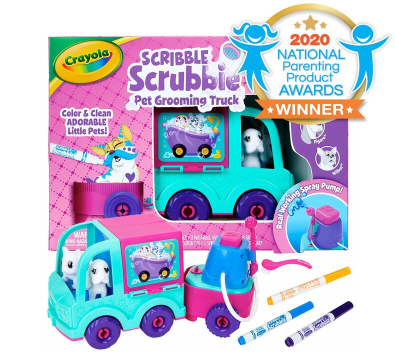 Scribble Scrubbie Pets Pet Grooming Truck