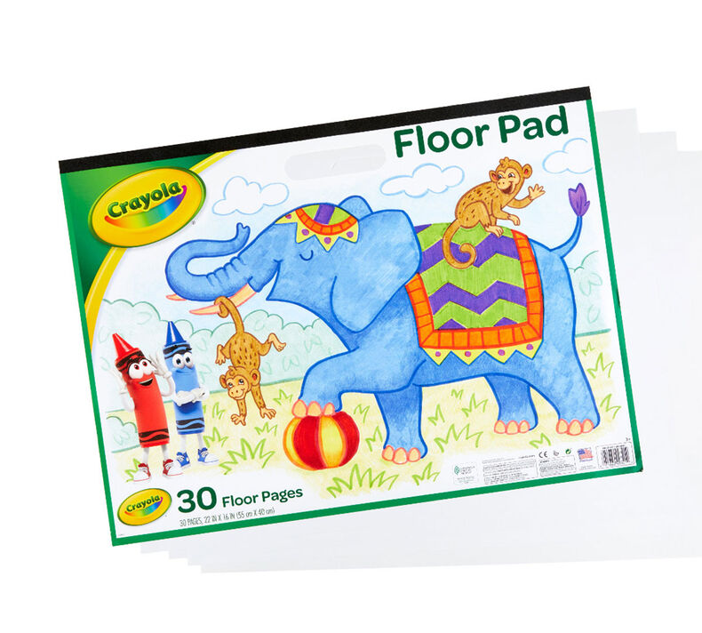 Giant Paper Pad 30 Blank Coloring Pages Crayola Com Crayola