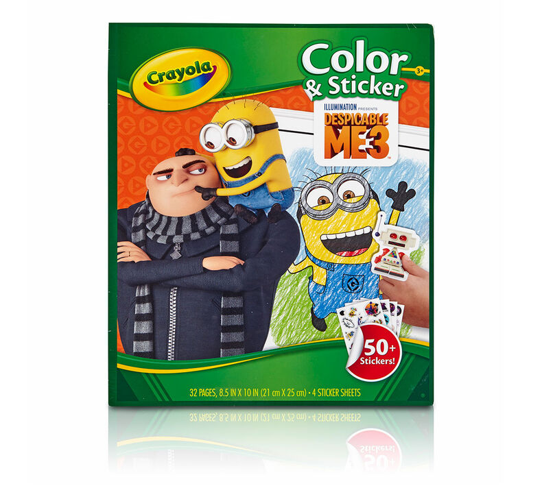 Color & Sticker, Despicable Me 3