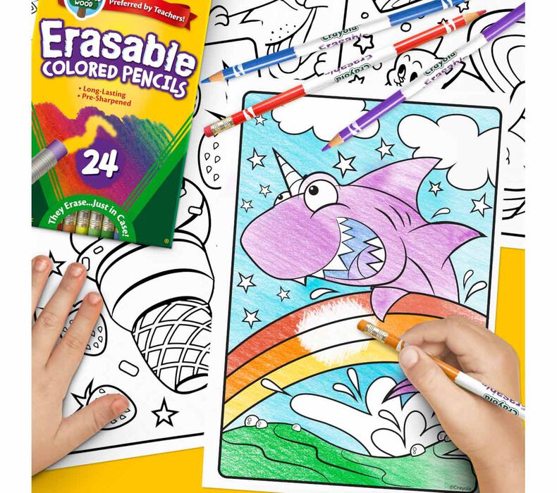 Crayola® Erasable Colored Pencils - 24