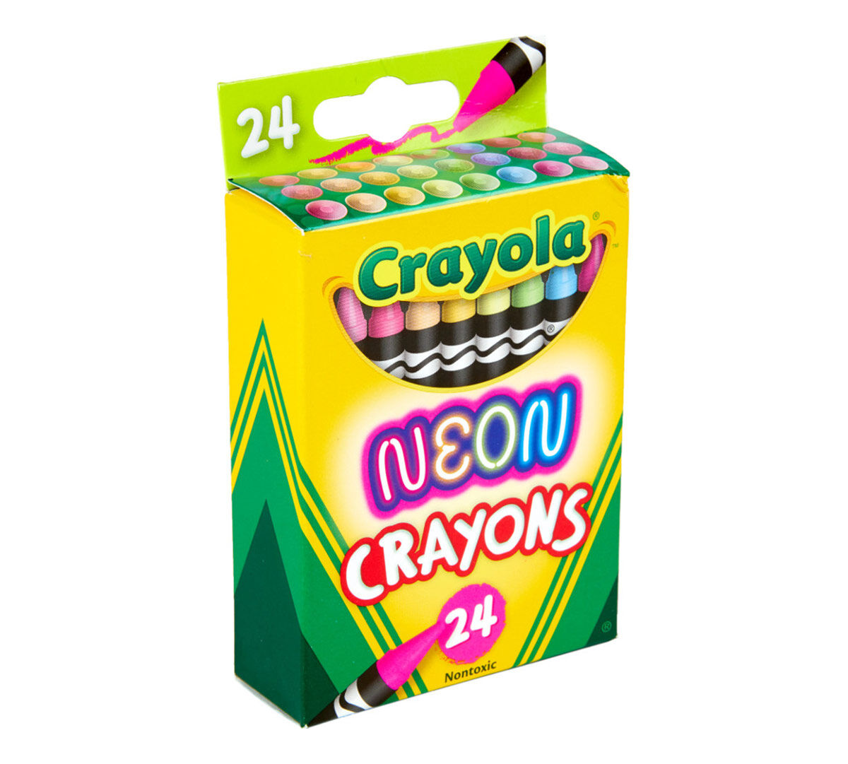 Neon Crayons, 24 Count Crayola Crayons Crayola